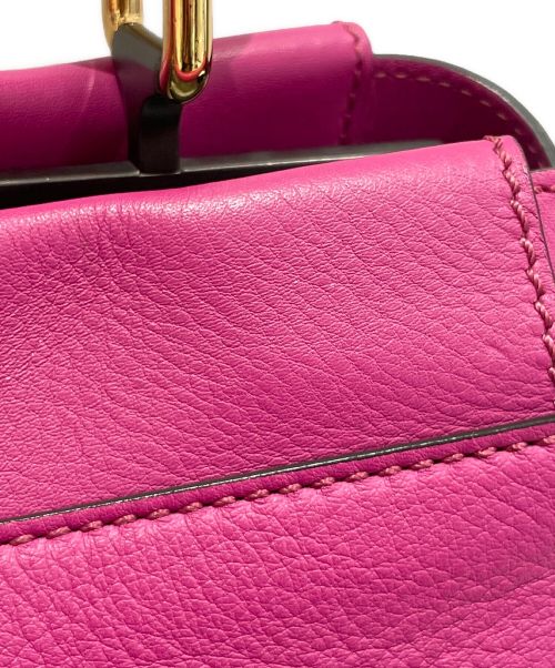 FENDI（フェンディ）FENDI (フェンディ) ピーカブー ピンク サイズ:ミディアムの古着・服飾アイテム