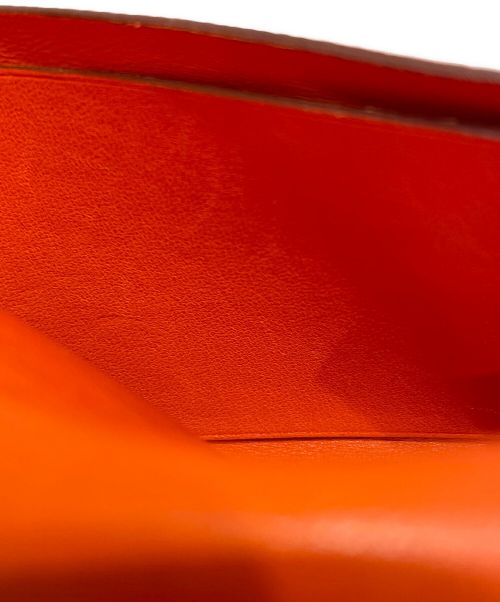 HERMES（エルメス）HERMES (エルメス) エテュイ スマート クラシック  オレンジの古着・服飾アイテム