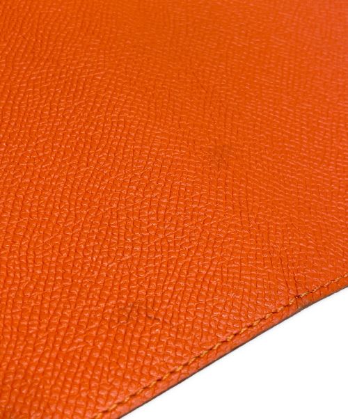 HERMES（エルメス）HERMES (エルメス) エテュイ スマート クラシック  オレンジの古着・服飾アイテム