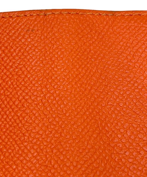 HERMES（エルメス）HERMES (エルメス) エテュイ スマート クラシック  オレンジの古着・服飾アイテム