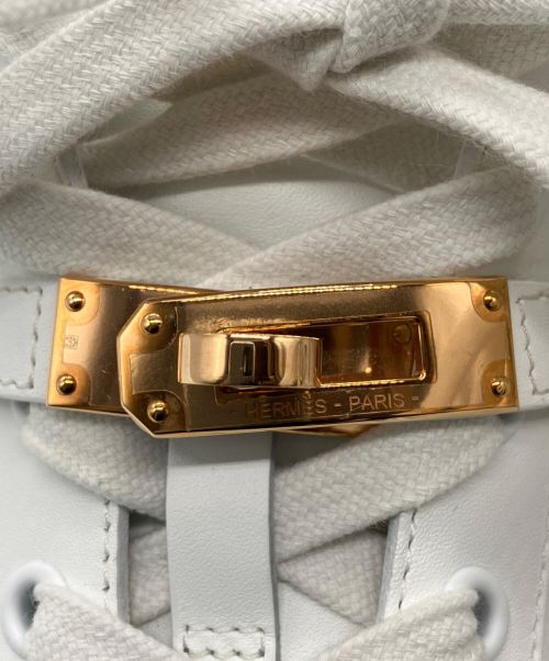 HERMES（エルメス）HERMES (エルメス) ハイカットスニーカー デイドリーム ホワイト サイズ:36の古着・服飾アイテム