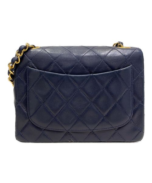 CHANEL（シャネル）CHANEL (シャネル) ミニマトラッセ ネイビー サイズ:ミニの古着・服飾アイテム