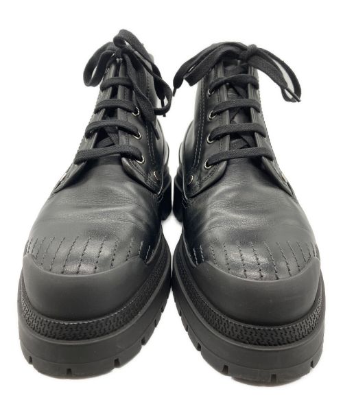 HERMES（エルメス）HERMES (エルメス) ドレスアップブーツ ブラック サイズ:39 1/2の古着・服飾アイテム