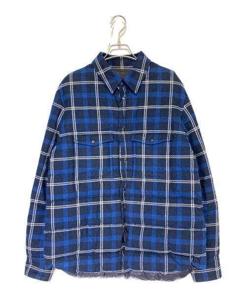MONCLER（モンクレール）MONCLER (モンクレール) MORAN GIUBBOTTO ブルー サイズ:SIZE 3の古着・服飾アイテム