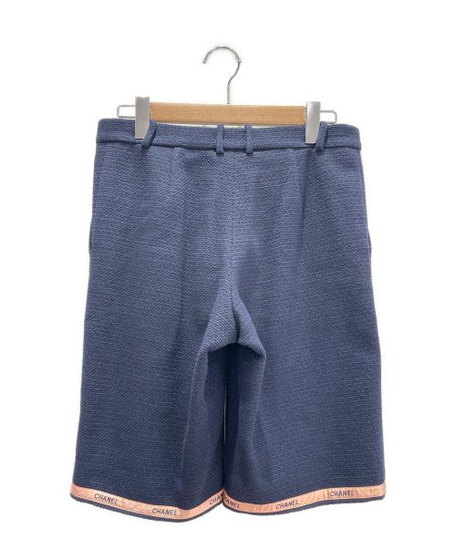 CHANEL（シャネル）CHANEL (シャネル) ツイードセットアップ ネイビー サイズ:T:36/B38の古着・服飾アイテム