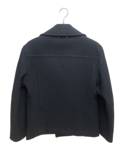 LOUIS VUITTON（ルイ ヴィトン）LOUIS VUITTON (ルイ ヴィトン) メルトンPコート ブラック サイズ:46の古着・服飾アイテム