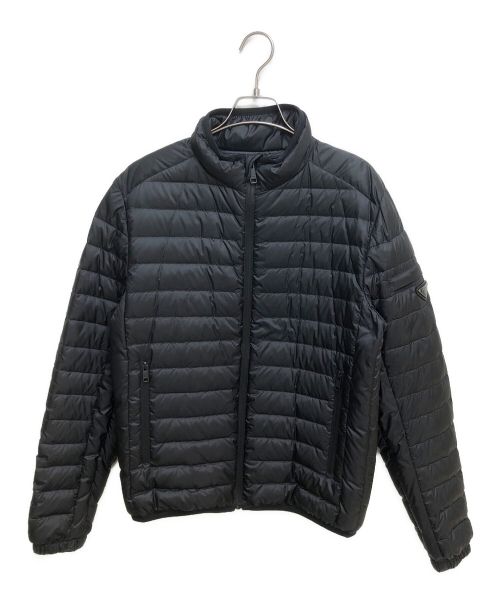 PRADA（プラダ）PRADA (プラダ) ライトダウンジャケット ブラック サイズ:46の古着・服飾アイテム