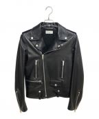 Saint Laurent Parisサンローランパリ）の古着「L01/ライダースジャケット」｜ブラック