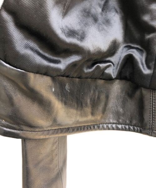 Saint Laurent Paris（サンローランパリ）Saint Laurent Paris (サンローランパリ) L01/ライダースジャケット ブラック サイズ:44の古着・服飾アイテム