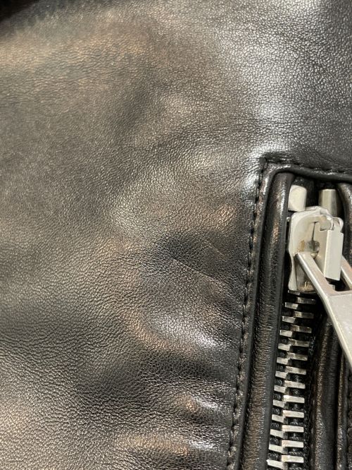 Saint Laurent Paris（サンローランパリ）Saint Laurent Paris (サンローランパリ) L01/ライダースジャケット ブラック サイズ:44の古着・服飾アイテム