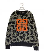 GIVENCHYジバンシィ）の古着「CAMO INTARSIA KNIT」