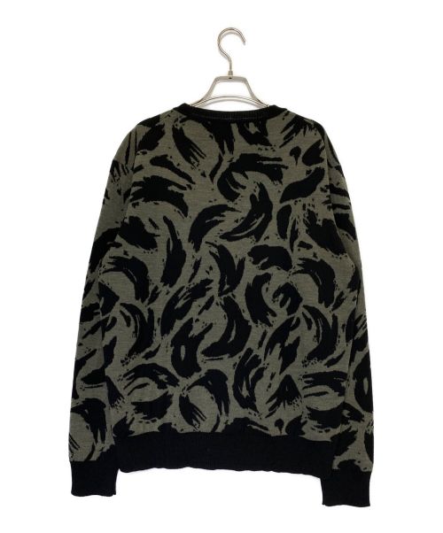 GIVENCHY（ジバンシィ）GIVENCHY (ジバンシィ) CAMO INTARSIA KNIT サイズ:XLの古着・服飾アイテム
