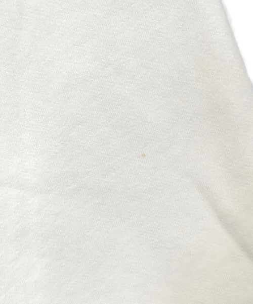 BALENCIAGA（バレンシアガ）BALENCIAGA (バレンシアガ) フードロゴプリントプルオーバーパーカー ホワイト サイズ:Mの古着・服飾アイテム
