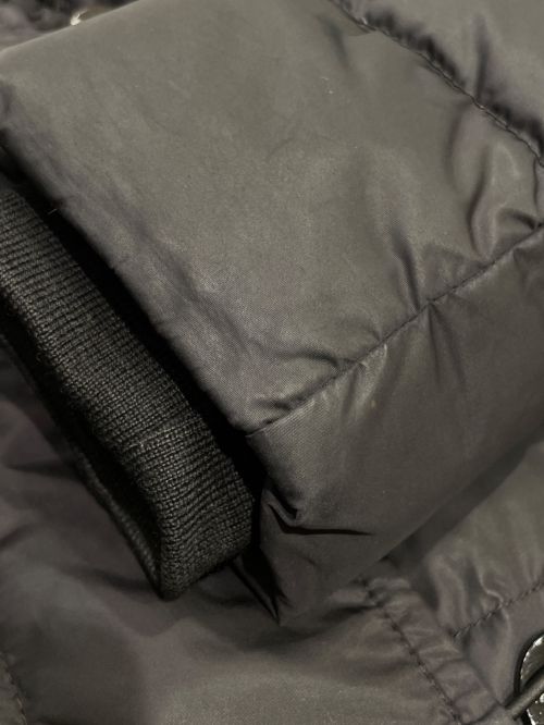 MONCLER（モンクレール）MONCLER (モンクレール) ダウンジャケット ブラックの古着・服飾アイテム