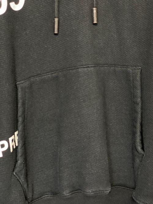 OFFWHITE（オフホワイト）OFFWHITE (オフホワイト)  Ice man Graphic Print Hoodie ブラック サイズ:Sの古着・服飾アイテム