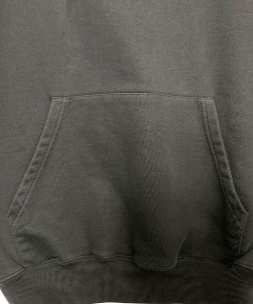 BALENCIAGA（バレンシアガ）BALENCIAGA (バレンシアガ) フードロゴプリント プルオーバーパーカー  ブラック サイズ:XSの古着・服飾アイテム