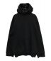 BALENCIAGA（バレンシアガ）の古着「フードロゴプリント プルオーバーパーカー 」｜ブラック