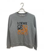 LOEWEロエベ）の古着「アナグラムエイブロンダリースウェット」｜グレー
