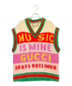 GUCCIグッチ）の古着「ニットベスト」