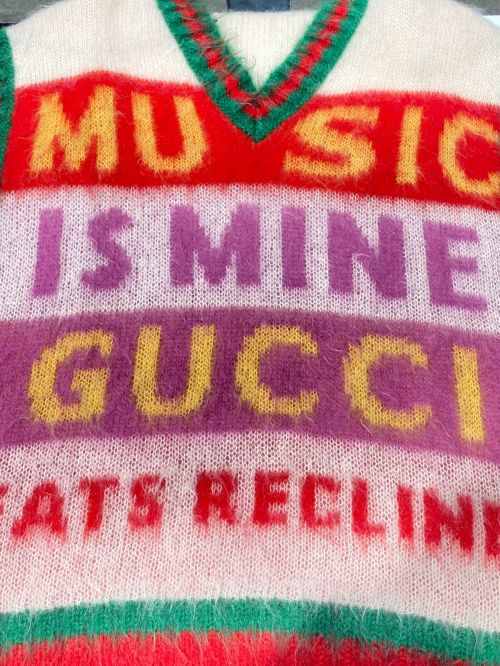 GUCCI（グッチ）GUCCI (グッチ) ニットベスト サイズ:Mの古着・服飾アイテム
