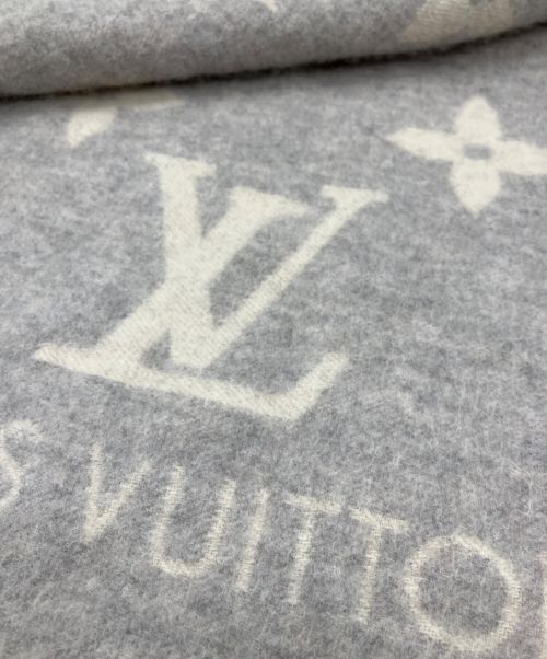 LOUIS VUITTON（ルイ ヴィトン）LOUIS VUITTON (ルイ ヴィトン) エシャルプ レイキャビック スタッディー ライトグレーの古着・服飾アイテム