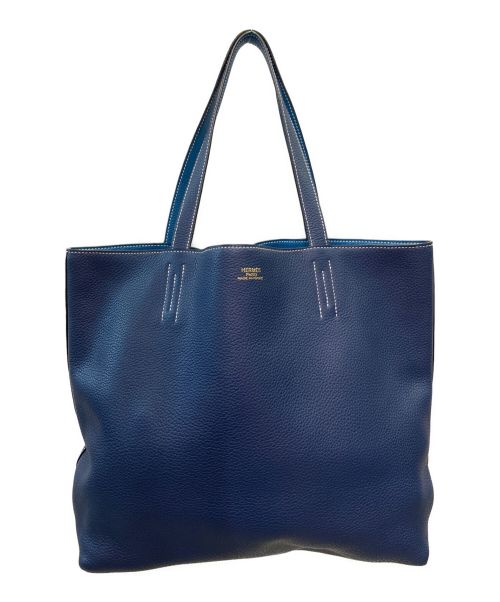 HERMES（エルメス）HERMES (エルメス) ドゥブルセンス36 ブルーの古着・服飾アイテム