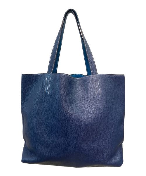 HERMES（エルメス）HERMES (エルメス) ドゥブルセンス36 ブルーの古着・服飾アイテム