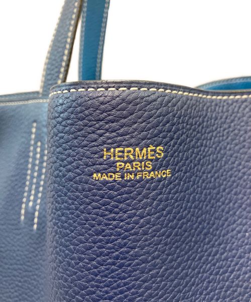 HERMES（エルメス）HERMES (エルメス) ドゥブルセンス36 ブルーの古着・服飾アイテム