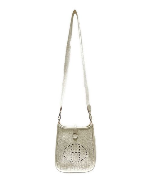 HERMES（エルメス）HERMES (エルメス) エブリンTPM ベトン×ブラン 未使用品の古着・服飾アイテム