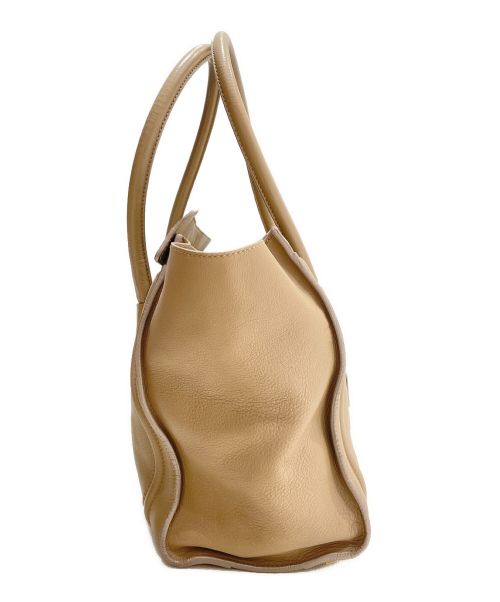 CELINE（セリーヌ）CELINE (セリーヌ) ラゲージファントムショッパー ベージュ サイズ:ファントムショッパーの古着・服飾アイテム