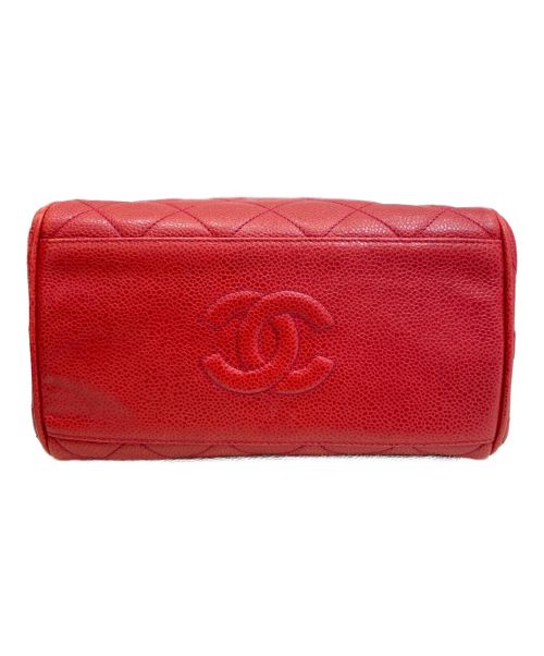 CHANEL（シャネル）CHANEL (シャネル) チェーンショルダーバッグ レッドの古着・服飾アイテム