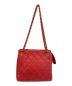 CHANEL (シャネル) チェーンショルダーバッグ レッド：170000円