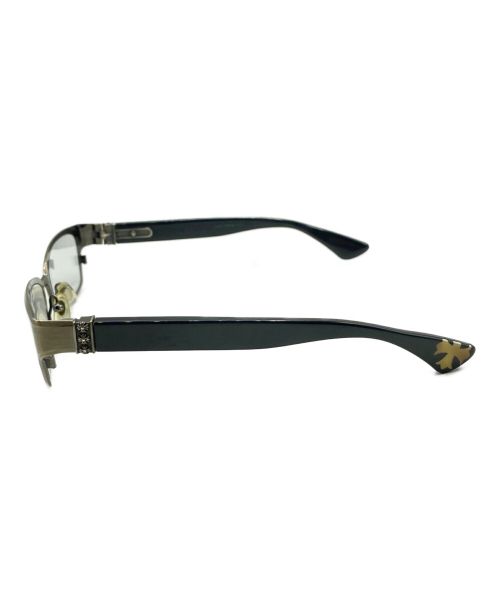 CHROME HEARTS（クロムハーツ）CHROME HEARTS (クロムハーツ) DIXON YU-A シルバー×ブラック サイズ:56ㇿ17の古着・服飾アイテム