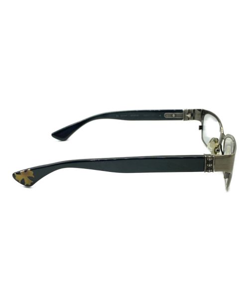 CHROME HEARTS（クロムハーツ）CHROME HEARTS (クロムハーツ) DIXON YU-A シルバー×ブラック サイズ:56ㇿ17の古着・服飾アイテム