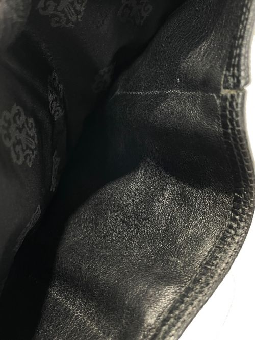 CHROME HEARTS（クロムハーツ）CHROME HEARTS (クロムハーツ) RIP & TAN 3FOLD WALLET ブラック サイズ:-の古着・服飾アイテム