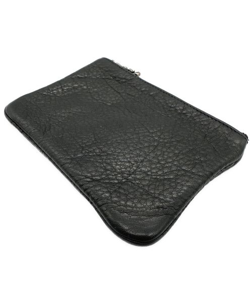 CHROME HEARTS（クロムハーツ）CHROME HEARTS (クロムハーツ) ジッパーチェンジパース セメタリークロスパッチ ブラックの古着・服飾アイテム