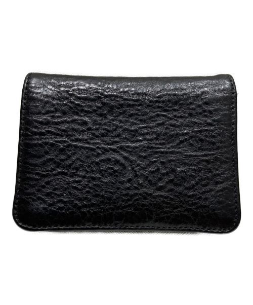 CHROME HEARTS（クロムハーツ）CHROME HEARTS (クロムハーツ) ヘビーレザーカードケース ブラック サイズ:-の古着・服飾アイテム