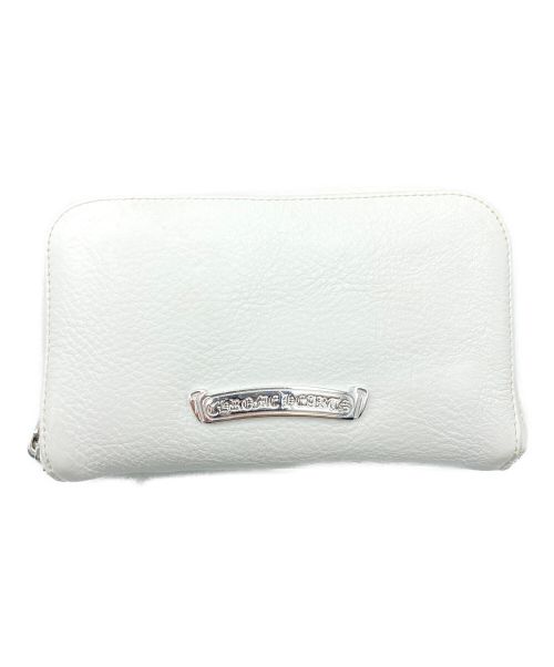 CHROME HEARTS（クロムハーツ）CHROME HEARTS (クロムハーツ) WALLET REC F ZIP MINI  ホワイト サイズ:-の古着・服飾アイテム
