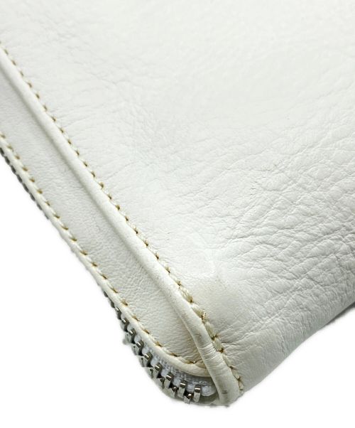 CHROME HEARTS（クロムハーツ）CHROME HEARTS (クロムハーツ) WALLET REC F ZIP MINI  ホワイト サイズ:-の古着・服飾アイテム