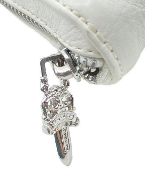 CHROME HEARTS（クロムハーツ）CHROME HEARTS (クロムハーツ) WALLET REC F ZIP MINI  ホワイト サイズ:-の古着・服飾アイテム