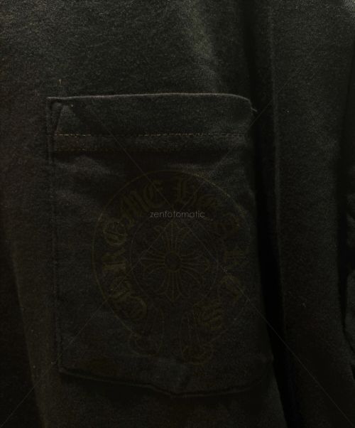 CHROME HEARTS（クロムハーツ）CHROME HEARTS (クロムハーツ) グラデーション袖ロゴカットソー ブラック グラデーション サイズ:Lの古着・服飾アイテム