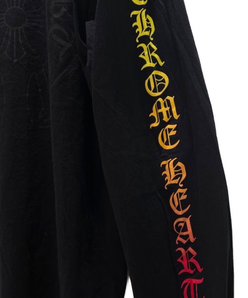 CHROME HEARTS（クロムハーツ）CHROME HEARTS (クロムハーツ) グラデーションロゴカットソー ブラック グラデーション サイズ:Lの古着・服飾アイテム