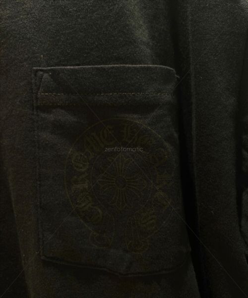 CHROME HEARTS（クロムハーツ）CHROME HEARTS (クロムハーツ) グラデーションロゴカットソー ブラック グラデーション サイズ:Lの古着・服飾アイテム