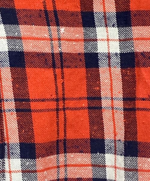 CHROME HEARTS（クロムハーツ）CHROME HEARTS (クロムハーツ) LOOSEENDS LS CHECK  レッド サイズ:Lの古着・服飾アイテム