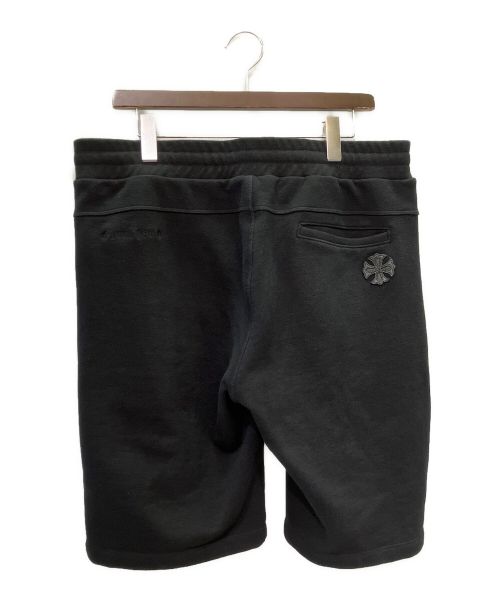 CHROME HEARTS（クロムハーツ）CHROME HEARTS (クロムハーツ) スウェットハーフパンツ ブラック サイズ:XLの古着・服飾アイテム
