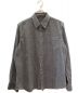 CHROME HEARTS（クロムハーツ）の古着「シルバーボタンデニムシャツ」｜グレー