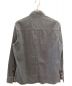 CHROME HEARTS (クロムハーツ) シルバーボタンデニムシャツ グレー サイズ:L：178000円