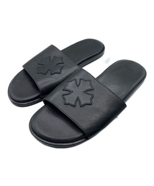 CHROME HEARTS（クロムハーツ）CHROME HEARTS (クロムハーツ) サンダル ブラック サイズ:41の古着・服飾アイテム