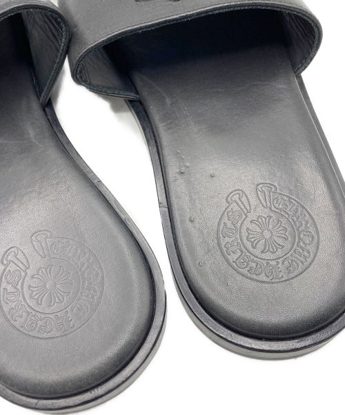 CHROME HEARTS（クロムハーツ）CHROME HEARTS (クロムハーツ) サンダル ブラック サイズ:41の古着・服飾アイテム
