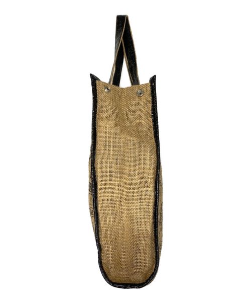 CHROME HEARTS（クロムハーツ）CHROME HEARTS (クロムハーツ) ビーチトートバッグ ブラウン×ブラック サイズ:-の古着・服飾アイテム